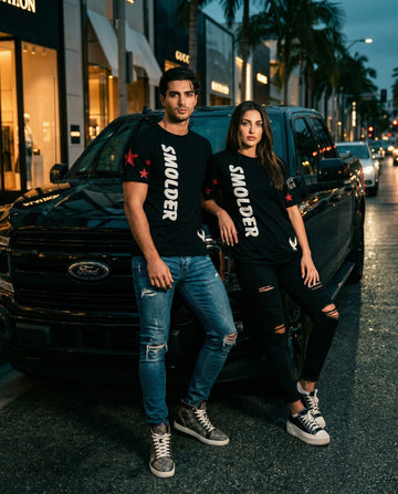 SMOLDER Phoenix Tee Black